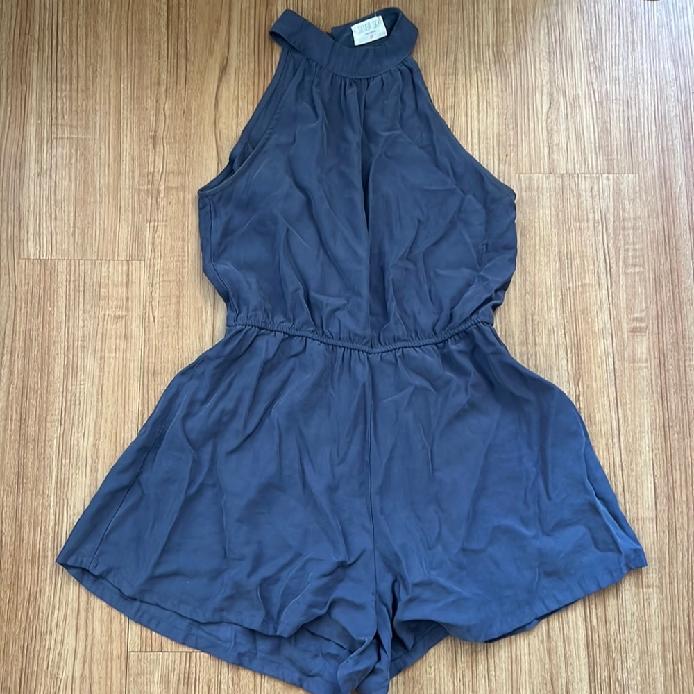 Open back romper